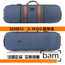 French Bam violin box violin box SG5001S 3 1KG square violin box imported blue
