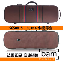 French Bam violin box violin box SG5001S 3 1KG square violin box imported brown