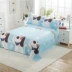 Wangwang Team Children Bed Sheet Cotton Cotton Puppy Blue Cartoon Pattern Boy 1.2m 1.5m Sheet - Khăn trải giường