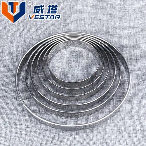 Кольцо для пиццы Weta с холодными волосами 5, 6, 7, 8, 9, 10, 12 дюймов, кольцо для пиццы, сетчатая форма для выпечки, кольцевой разбрасыватель