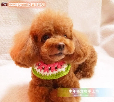 Bánh gạo nhỏ Độc quyền / thú cưng / chó mèo mèo Phụ kiện quần áo Teddy Giáng sinh Năm mới khăn quàng khăn nước bọt - Quần áo & phụ kiện thú cưng 	áo dành cho chó mèo
