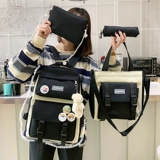 Ранец, милая сумка через плечо, вместительный и большой рюкзак, для средней школы