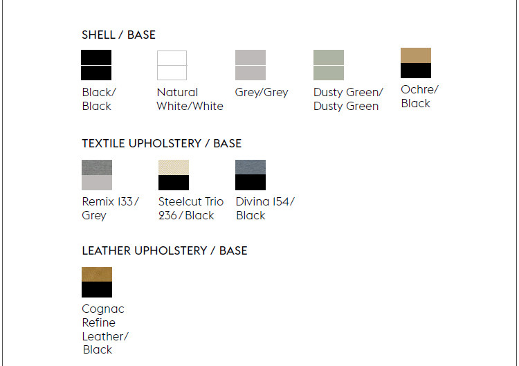 Мягкое кресло 丹麦muuto fiber lounge 靠背椅沙发椅休闲椅单人沙发 多色 Other