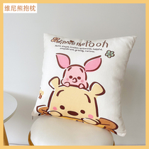 Cute Holding Pillow Cartoon Bear Car Office Afternoon Nap Pillow Bedside Backrest Cushion Floating Window Sofa Bedroom With Pillow Cover