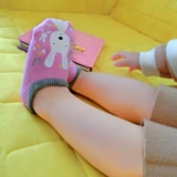 Детские нескользящие летние тонкие хлопковые мультяшные гетры, раннее развитие