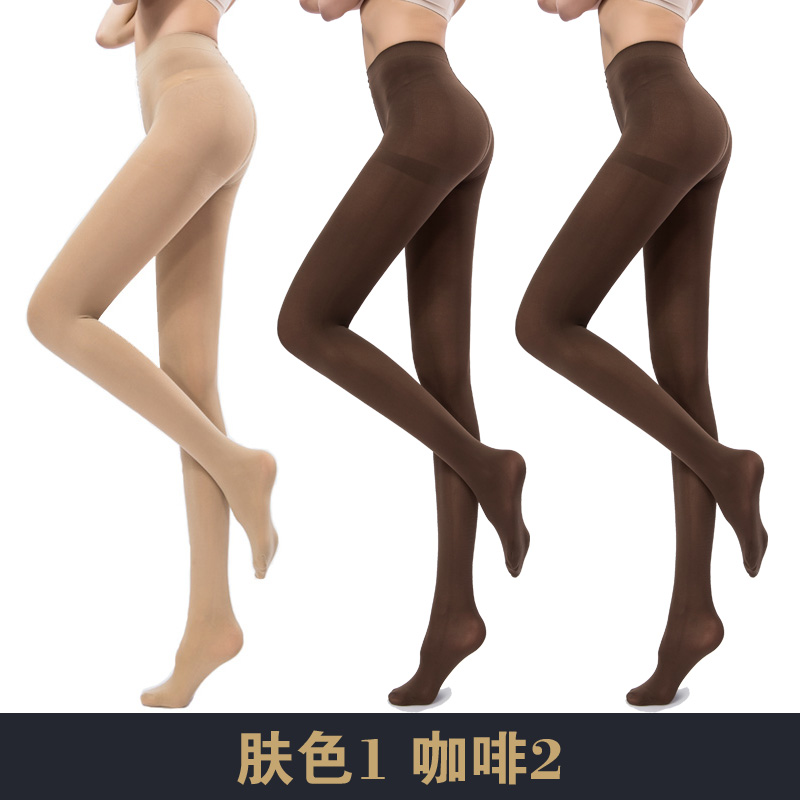 Panty hose 袿 Xuân Thu lụa thậm chí vừa dày thịt chống móc xám vớ vớ bottomstocking dưới cơ thể đen dài 祙 quần.