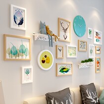 Creative Living Room Diy Handmade Decorative Photo Frame Hanging Wall Combo Solid Photos Like Frame Frame Frame Outer Frame Free Of Punch