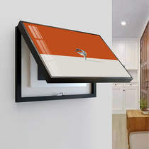 Electric meter box decorative painting Non-punching modern simple upper-cover box gear distribution box power switch box figure hanging painting