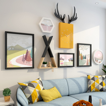 Creative Living Room Restaurant Sofa Background Wall wall Decorative Pendant Modern Minimalist Wall Hanging Accessories Net Red Wall Decoration