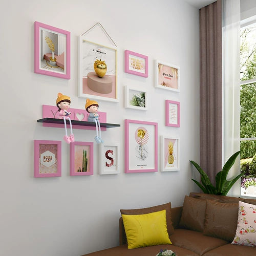 Креативная ресторанная настенная настенная общежитие мягкая декоративная стена теплые комнаты помещают полку полки стена подвеска