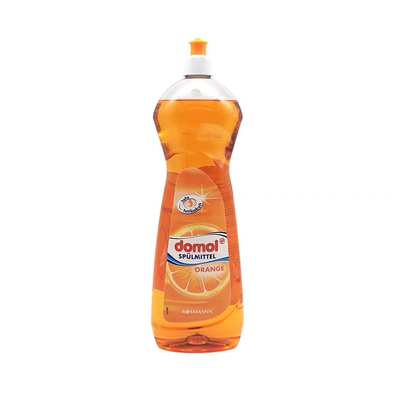 German domol orange aroma tableware fruit and vegetable cleaning gentle hand care kitchen degreasing does not hurt hands 1000ml