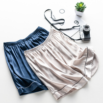 Ice-wire pants men summer shorts thin casual mens big pants home big summer five-pants