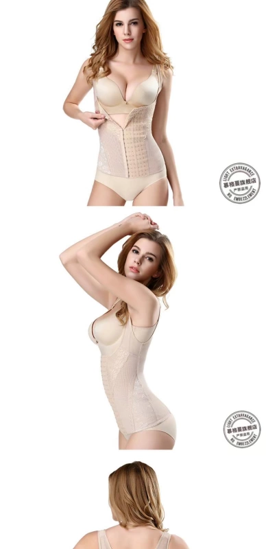 MORGOMON Shapewear Bụng Corset Giảm mỡ hàng đầu Giảm béo Quần áo mỏng Phần corset Corset Vest mùa hè TY1010 - Corset