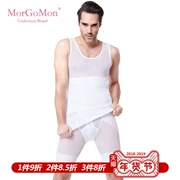 MORGOMON Men Corset Split Set Có thể điều chỉnh Bụng eo Eo TY1124