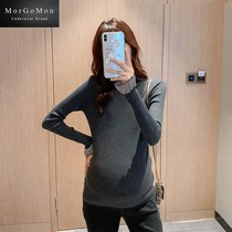 MORGOMON PREGNANT WOMAN Undershirt T-shirt Woman Fashion Autumn Dress Mid-Length of the Spring Autumn Fit to Lean LL0811