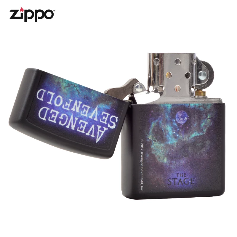 зажигалка Zippo мужская подлинная Avenged-sevenfold группа 29706