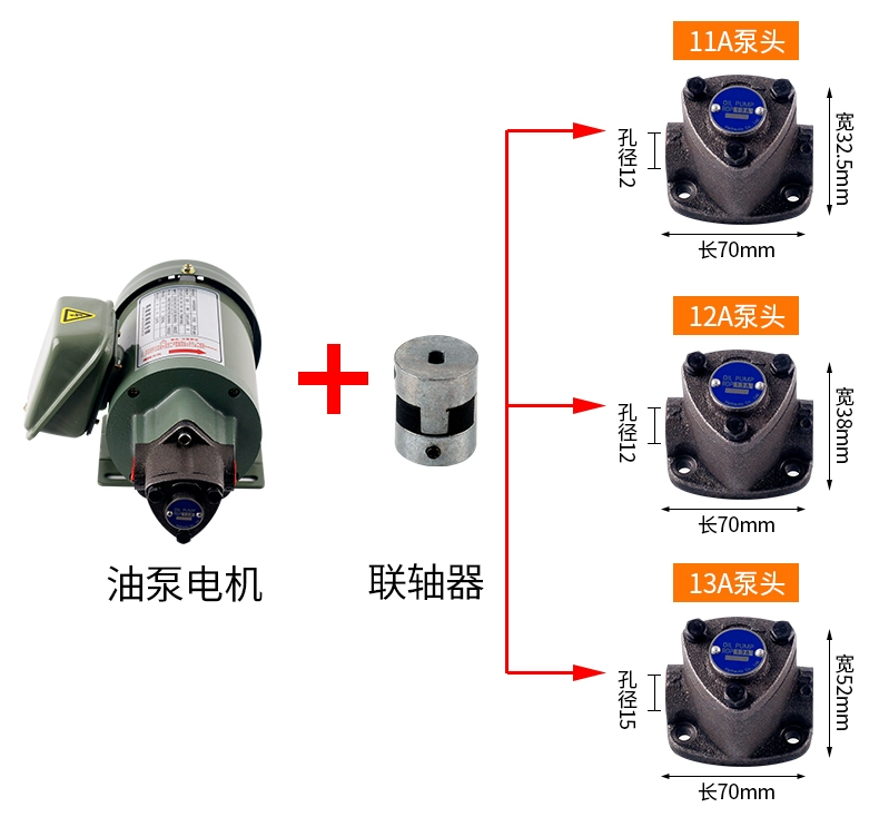 Thủy Lực Bánh Răng Bơm Dầu Điện Cycloid Bơm Bôi Trơn Động Cơ Bơm TOP11A12A13A Cao Cấp Máy Tam Giác Điện Bơm Dầu bộ bơm thủy lực cách lắp bơm thuỷ lực