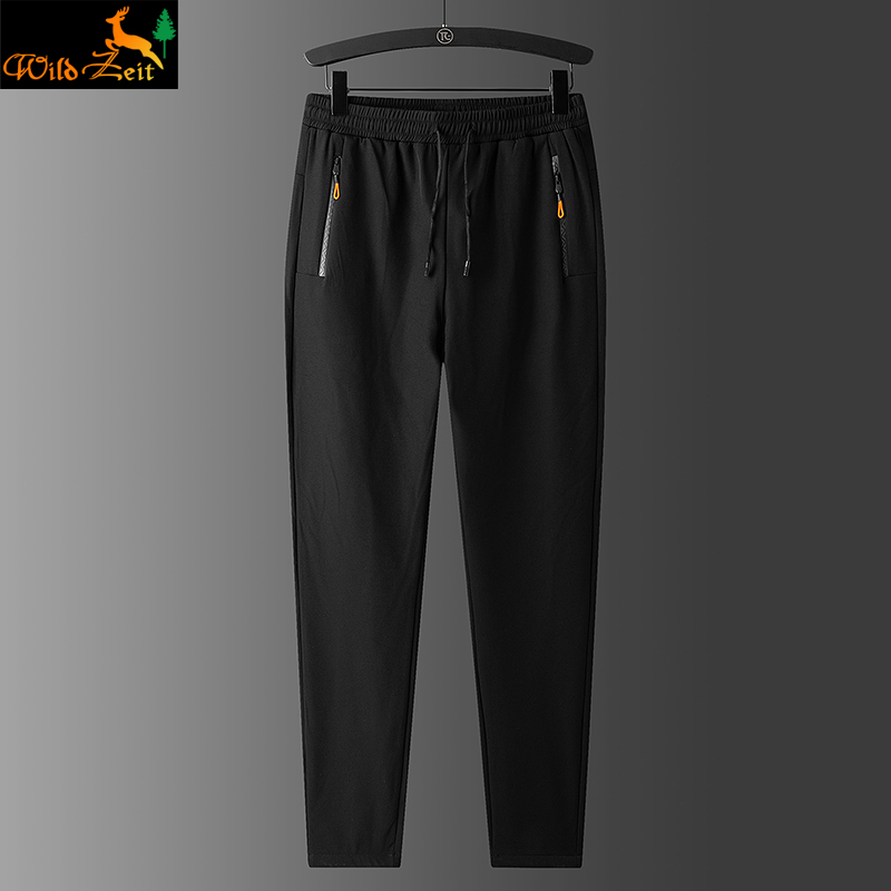 Autumn and winter outdoor punching pants men's gush thickened windproof and waterproof hiking Climbing Pants Lady Long Pants