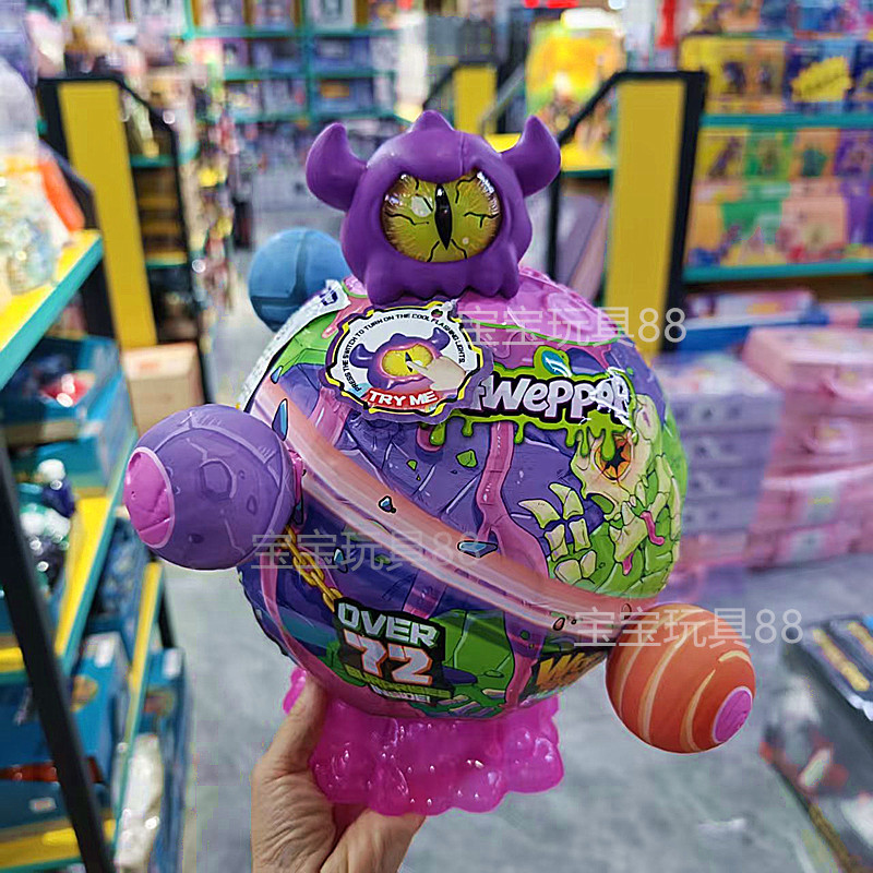 Surprise Kid Demon Planet Blind Box Dragon's Secret Realm Children's Educational Dinosaur Assembly Kit Devouring Dragon Box Fierce Shark