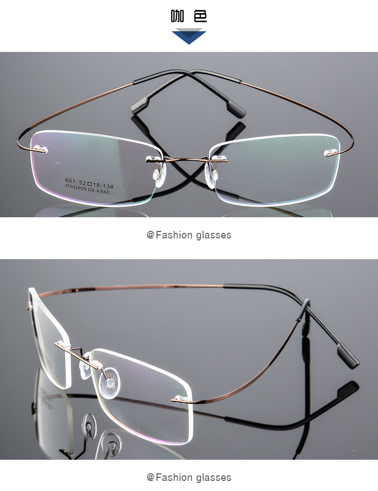 Montures de lunettes en Alliage de titane - Ref 3141452 Image 16