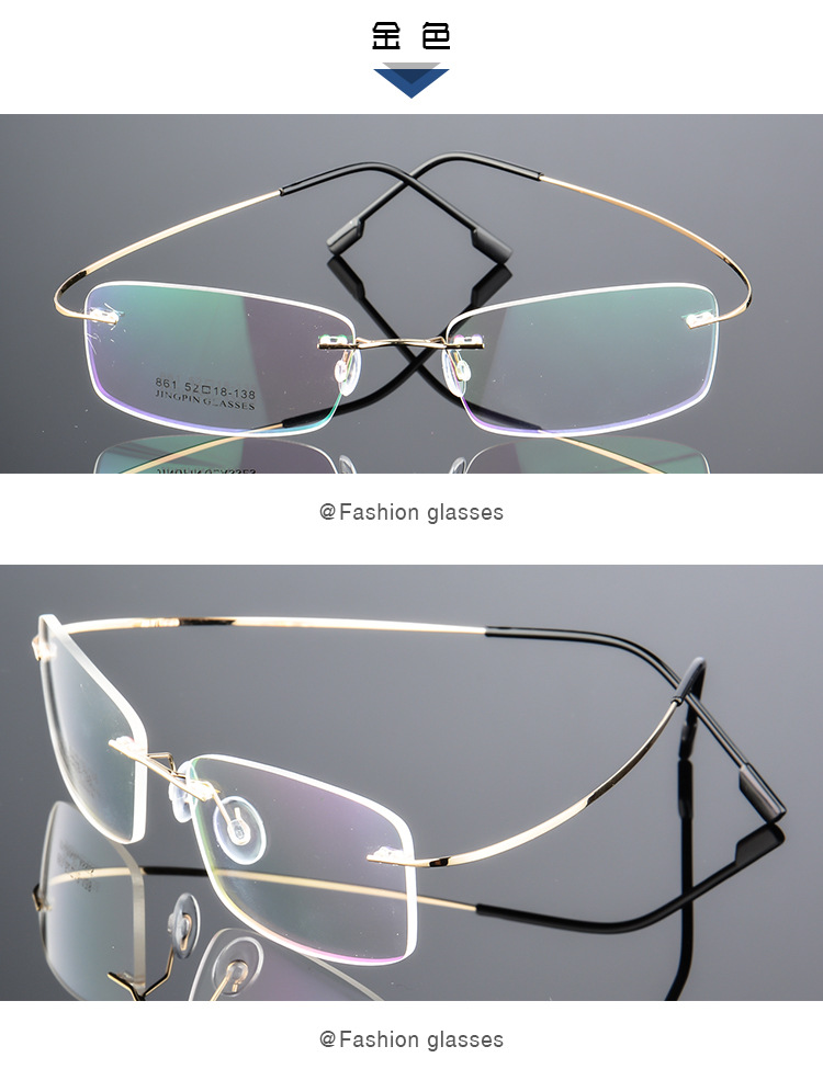 Montures de lunettes en Alliage de titane - Ref 3141452 Image 14