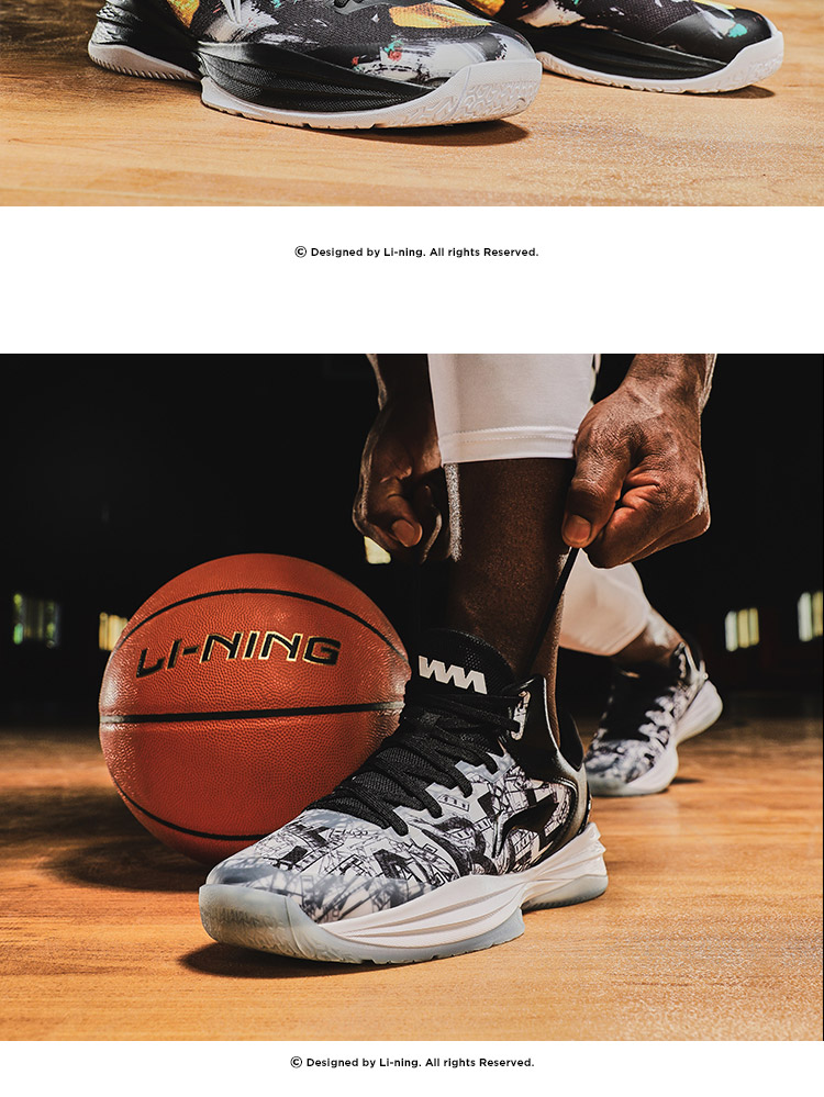 Giày bóng rổ Li Ning Giày nam đi bộ đêm Giày thể thao mới chống trơn trượt nhẹ Giày nọc độc 5 giày thể thao nam giày bóng rổ đẹp