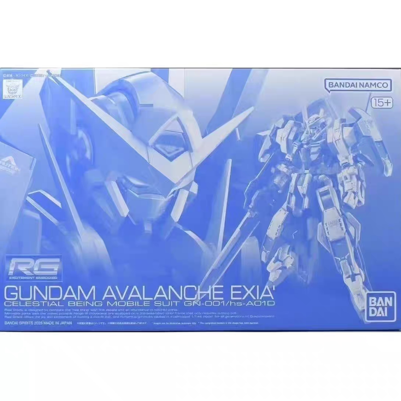 In-Stock Bandai Pb Limited Rg Avalanche Angel Gundam 00V High Mobility Type Equipment Impact Type Assault Type Full Set
