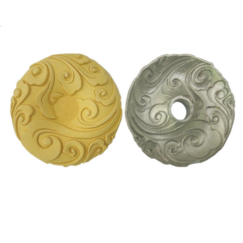 View Cloud Hall Circle Xiangyun Fragrant Brand Mold Handmade with Fragrant Powder powder Sticky Powder Molding after Polishing and polishing
