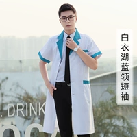 Синий воротник (мужской короткий рукав)