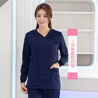 Обуск контрастная цветово-тибетская девушка с длинным рукавом