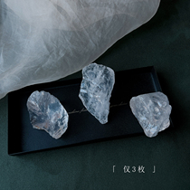 Super Rare Only 3 Raw Mines Super Adjusted Magnetic Field Asestrai White Crystal Raw Stone Orders