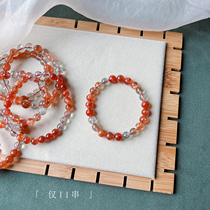 Super Rare Only 11 Strands of Super Bright Brilliant Crystal Arusha Handstring Bracelet Female Birthday Gift