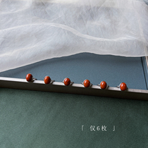 Super air only 6 super positive Chinese Red natural Sichuan material Nanhong ring live mouth adjustable