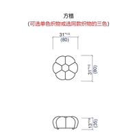 Сплошная деревянная рама-Сяофангтай