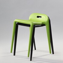 Special price modern simple home dining chair simple plastic negotiation chair equal stool can be stacked balcony outdoor stool