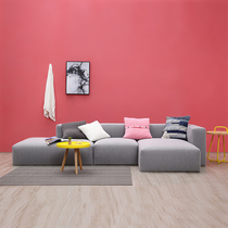 Nordic fabric sofa simple modern personality sofa combination living room noble concubine cotton and linen leisure Villa club sofa