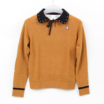 Korean single golf womens knitwear autumn and winter fabric soft slim-fit cutting