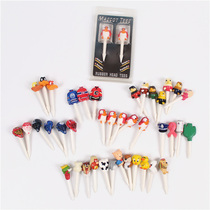 Golf tee ball holder cartoon doll soft material golf tee supplies accessories