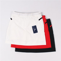 Golf clothing trouser skirt womens simple pleated summer breathable quick-drying elastic three-color C79