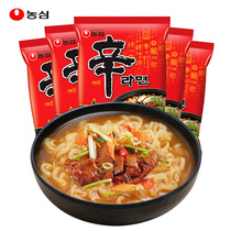 South Korea Imports instant noodles Agricola noodles 5 Lions 5 Lions Composition Han style beef Taste Spicy pasta cooked pasta cooked pasta