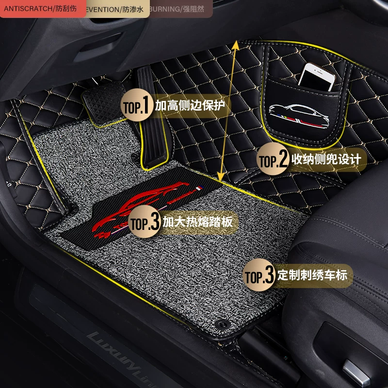 2017 года 17 лет Toyota Corolla Ringdaquan, окруженный специальными 185 авто-упорными подкладками для модификации 1.2T педали