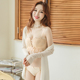 Lingling phù hợp với Lady Added Đã bỏ đánh dấu Bra Siennizing Bra nhỏ Without thép Vành đai ren Sexy Làm đẹp