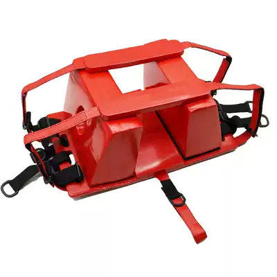 Swimming pool life-saving stretcher head fixator for Crest plate spade stretcher adult children head fixator