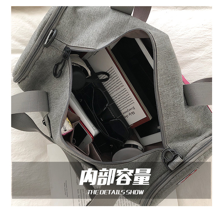 Túi thể thao thể thao Túi du lịch khoảng cách ngắn Túi duffel dung tích lớn Túi khô và ướt riêng biệt - Túi du lịch túi du lịch nam