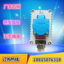  Factory direct sales BQK-1K new explosion-proof wall lighting switch multi-function socket voltage 220v 10A