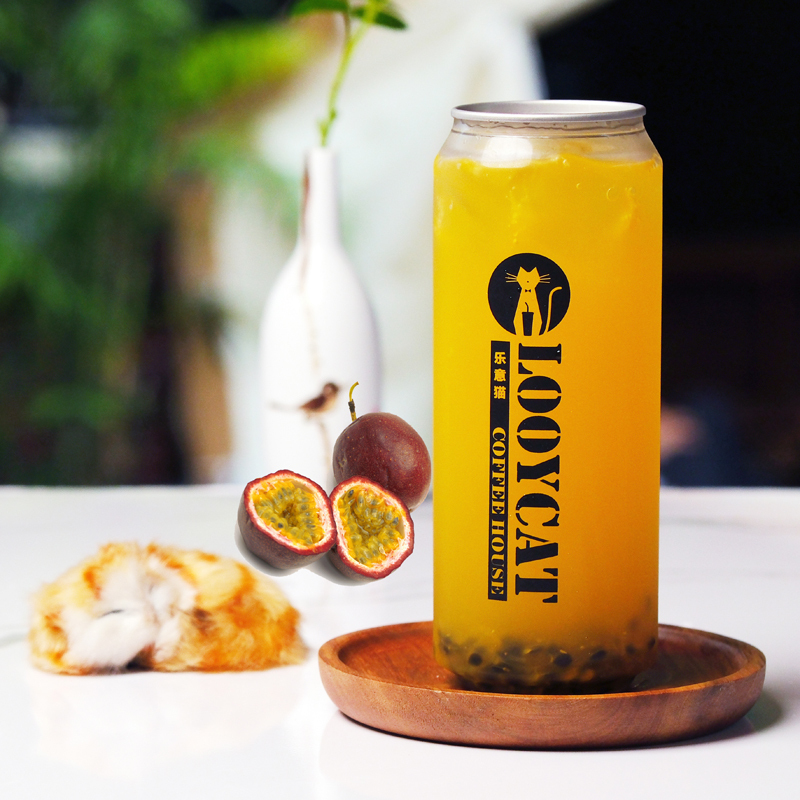 Looycat Frozen Passion Fruit Berry Sauce Bar Juice Restaurant Coffee Shop Tea Shop Material 135g