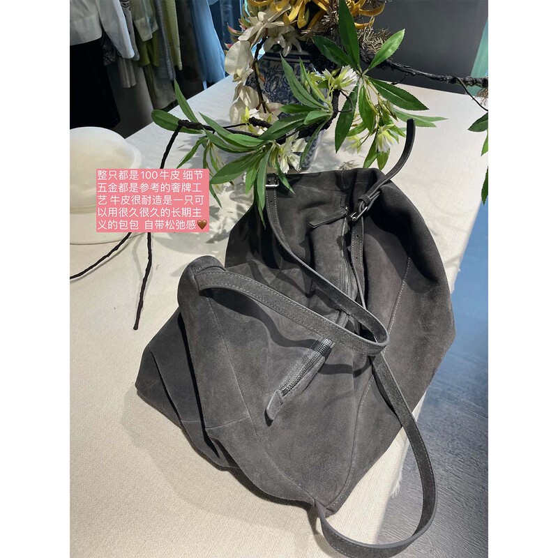 Xzz Charmingl High-Quality, Very Favorite Large Bag Made of Cow Split Leather