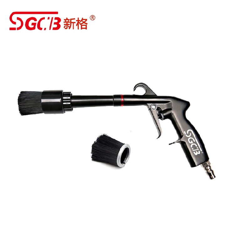 Xinge tornado interior cleaning machine Car interior dust blowing gun water blowing dry cleaning gun Pneumatic car wash beauty wind tool