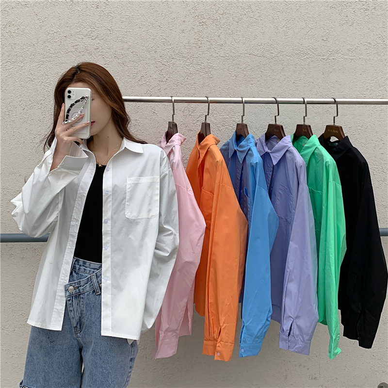 Salt-Style Women's Shirt, Spring Design, Niche New Style 2026, Inner Layering Long-Sleeve Shirt, Unique Layering with Outerwear Salt-Style Women's Shirt, Spring Design, Niche New Style 2026, Inner Layering Long-Sleeve Shirt, Unique Layering with Outerwear