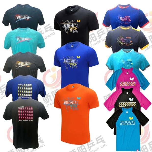Table tennis round neck short sleeve 822 World Table Tennis Championships limited 827 leisure short sleeve 821 new 826T shirt